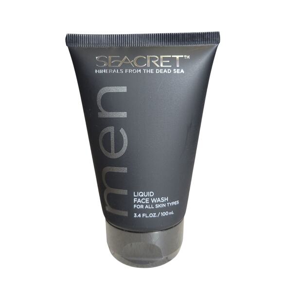 Seacret Liquid Face Wash for Men 3.4 fl.oz. NEW Minerals from the Dead Sea - Picture 1 of 2
